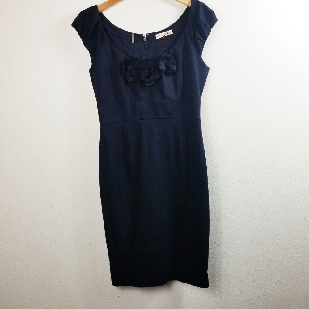 Rebecca Taylor Women's Size 8 Navy Blue Sheath